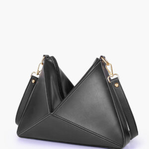 Black triangle flex bag