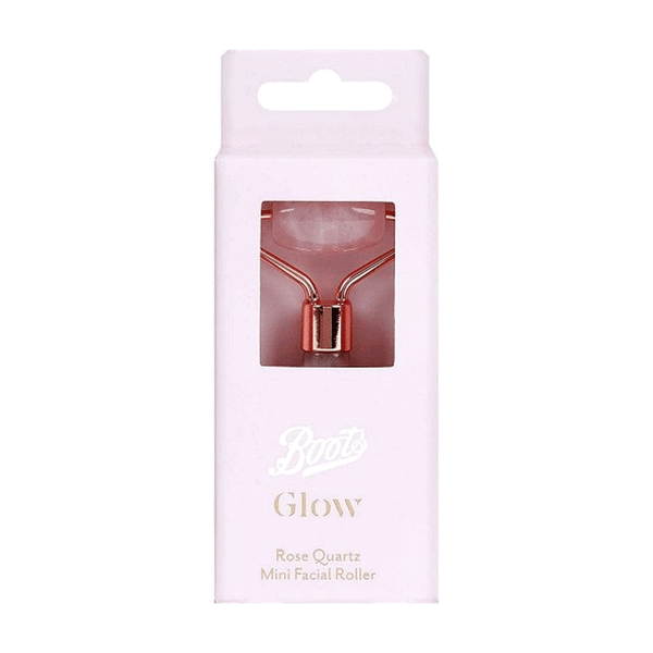 Boots Glow Rose Quartz Mini Facial Roller