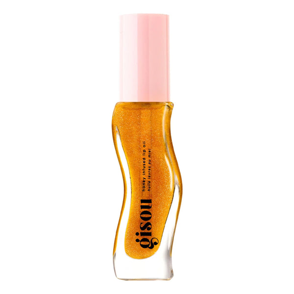 Gisou Honey Infused Lip Oil Golden Shimmer Glow 8ml