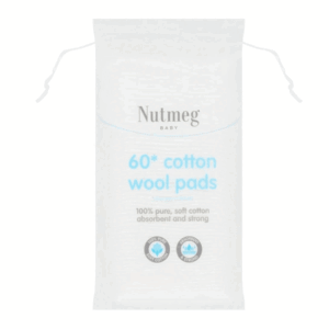 Nutmeg Cotton Wool Pads 60s