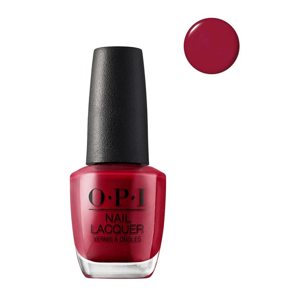 Opi Nai Lacquer Red Shutter E55