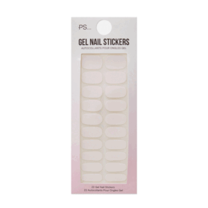 Primark Gel Nail Sticker White 22s (211733047